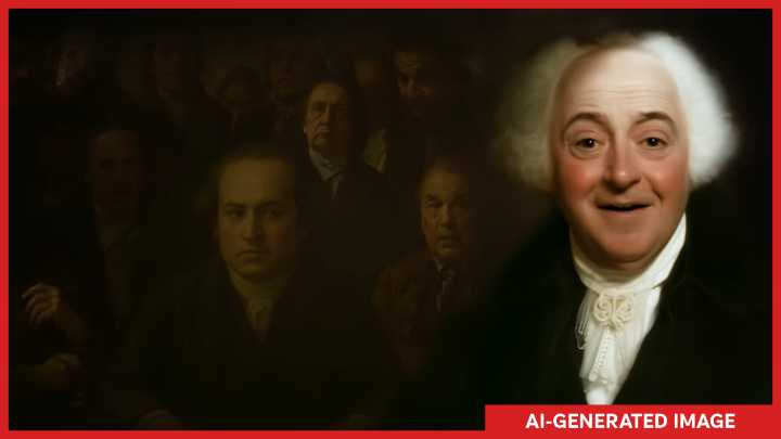 White House's 'Founders Museum' blurs history, AI
