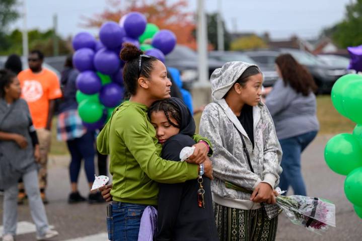 Family and friends devastated and in disbelief at slayings of Hazel Park mom and child