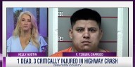 Texas man charged after Grayson Co. crash kills 1, critically injures 3