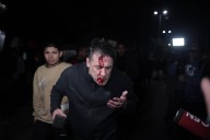 Cristian Mercatante. Quién es el periodista al que le tiraron una botella en la cabeza durante el cierre de campaña de Milei