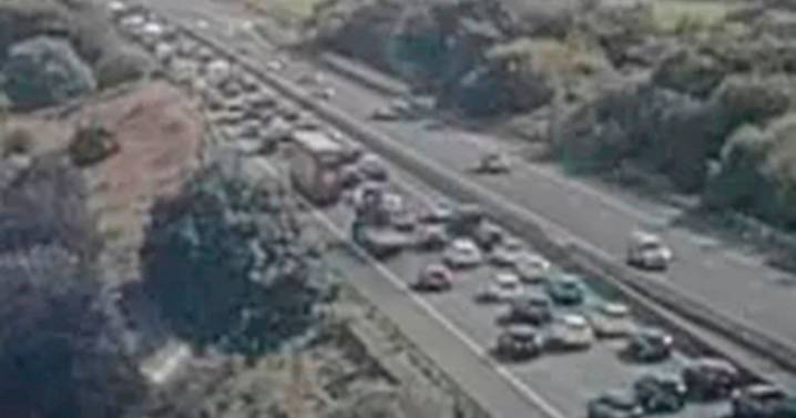 M6 traffic chaos LIVE as crash causes six mile tailbacks for motorists