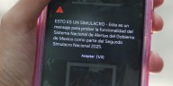 Esta es la razón por la que recibiste un mensaje de ‘Alerta Presidencial’ durante el Simulacro Nacional 2025