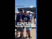 VP JD Vance participates in plane pull for Special Olympics Virginia