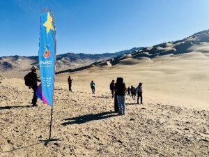 Taller municipal de senderismo y sandboard se tomaron las dunas de Copiapó