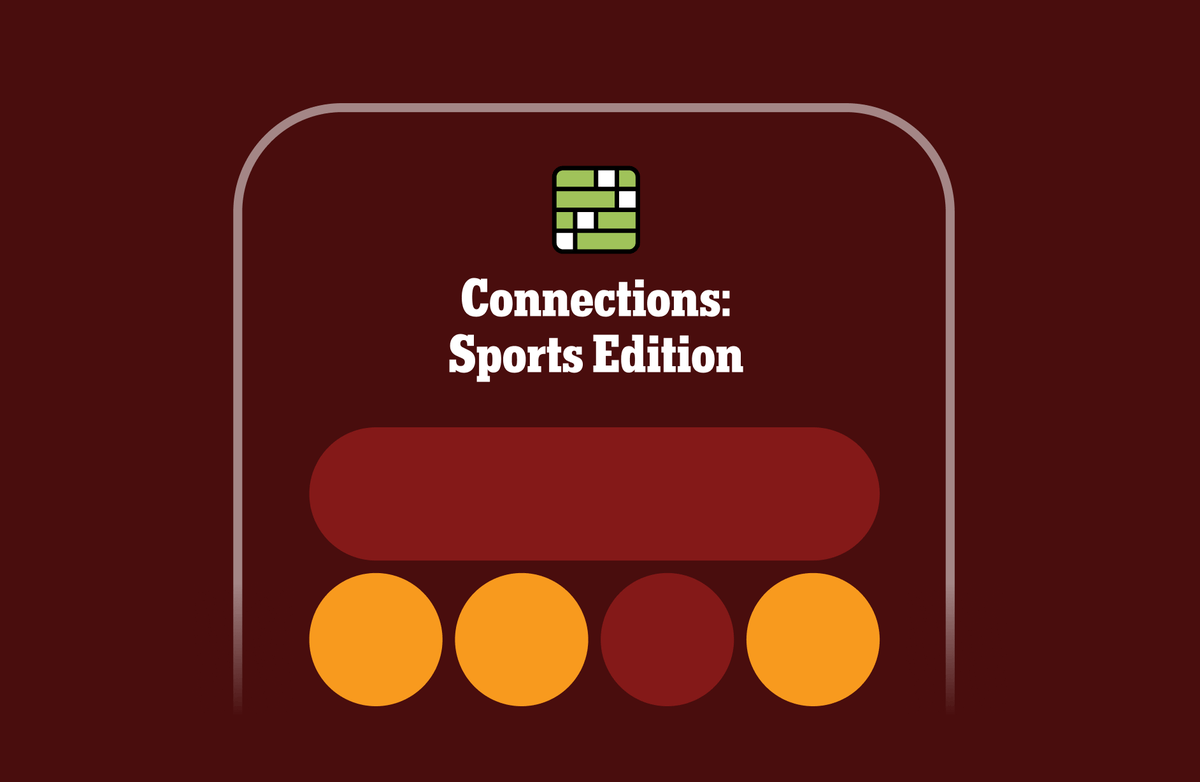 Play a special Washington Commanders version of Connections: Sports Edition