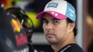 Checo Pérez, entre los espectadores de la final del US Open 2025