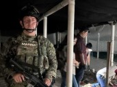 Semar protege a tortuga Golfina en Costas de Michoacán