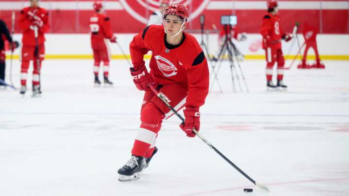 Recent top picks highlight Red Wings' roster in Dallas prospect games