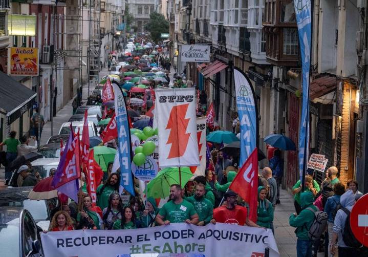 Los docentes piden una reunión urgente con Buruaga y amenazan con más huelgas