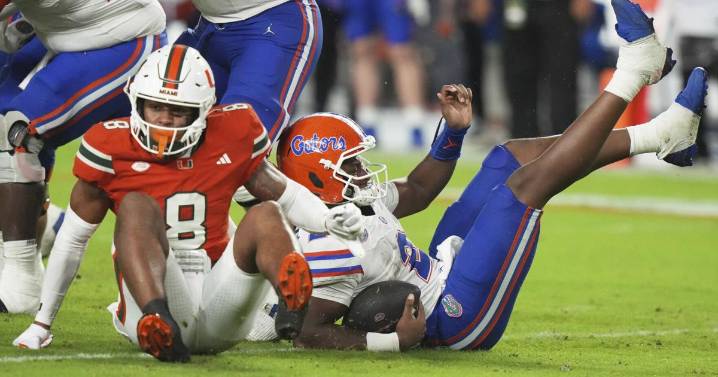 Florida Gators off to their worst start to a season since 1986 after loss at Miami