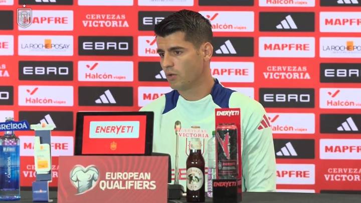 Álvaro Morata deja claras sus intenciones para el Mundial 2026: "Aquí hay que venir aunque sea para llevar el material"