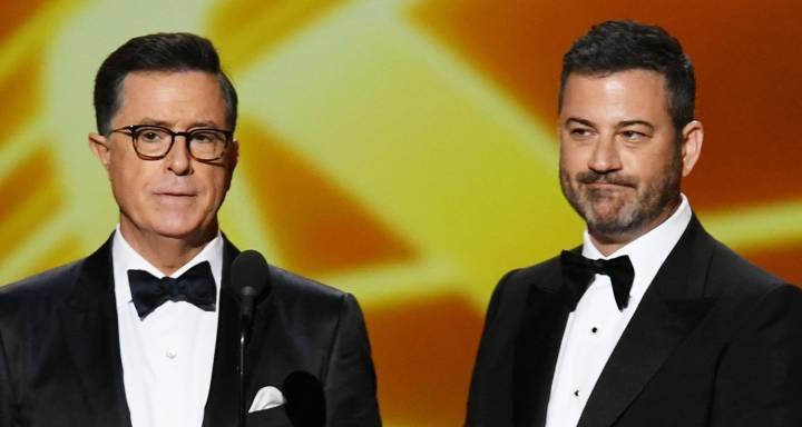 Stephen Colbert Says He Stands With Jimmy Kimmel & His Staff After ‘Jimmy Kimmel Live’ Is Pulled From ABC 