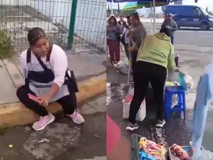 Agreden a comerciante ambulante y destruyen su mercancía por ‘derecho de piso’ en Puebla