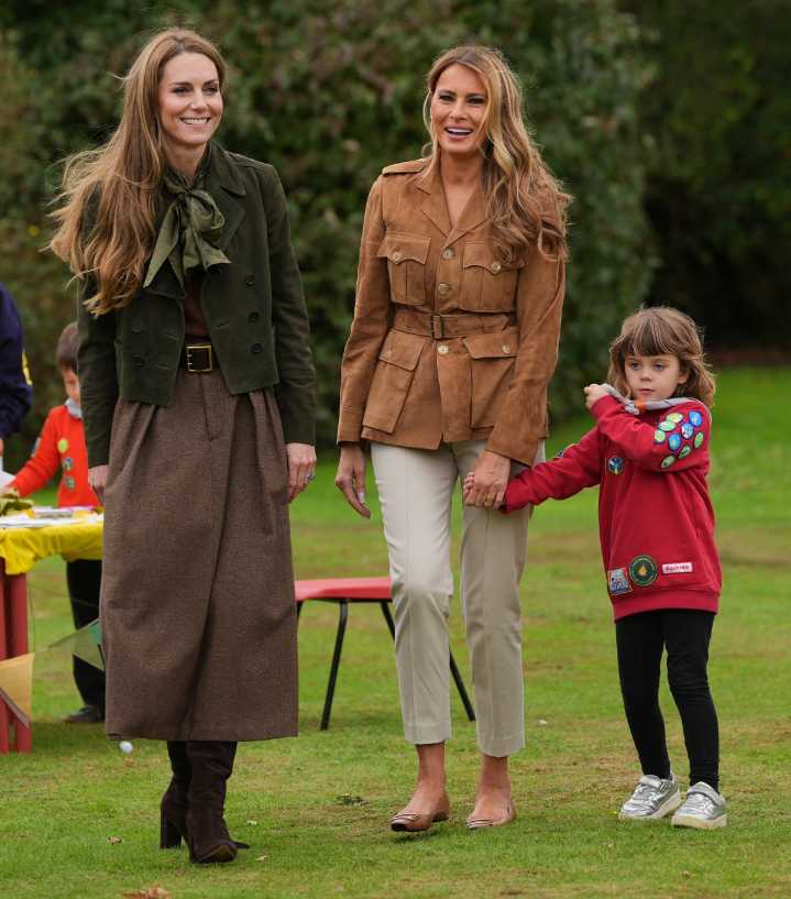 Cele|bitchy | Princess Kate & Melania Trump’s Scouts event featured terrible fashion & honey