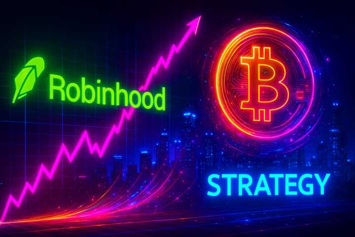 Bitcoin News: Robinhood steigt auf, Strategy kauft viel BTC ein
