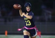 Flag football: Mya Hagi opens eyes as Round Lake's QB