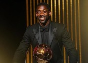 Gana Dembelé el Balón de Oro