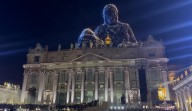 Vatican lights up with drone show at historic 'Grace for the World' concert