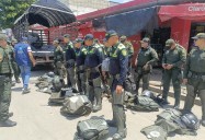 Autoridades refuerzan control del espacio público en el mercado de Santa Marta