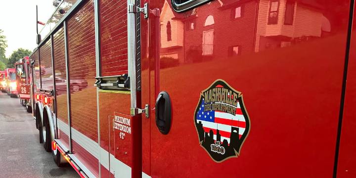 Firefighters contain 2-alarm fire to 5 units, preventing spread to others at Nashville apartment building