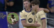 ¡No podía faltar! Lewandowski puso adelante al Barcelona ante Oviedo tras soberbio cabezazo