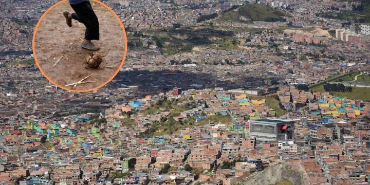 Por un balón asesinaron a un adolescente en Bogotá: el objeto cayó en el tejado de una casa y ocasionó un enfrentamiento