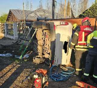 Una persona fallecida tras accidente vehicular en San Vicente