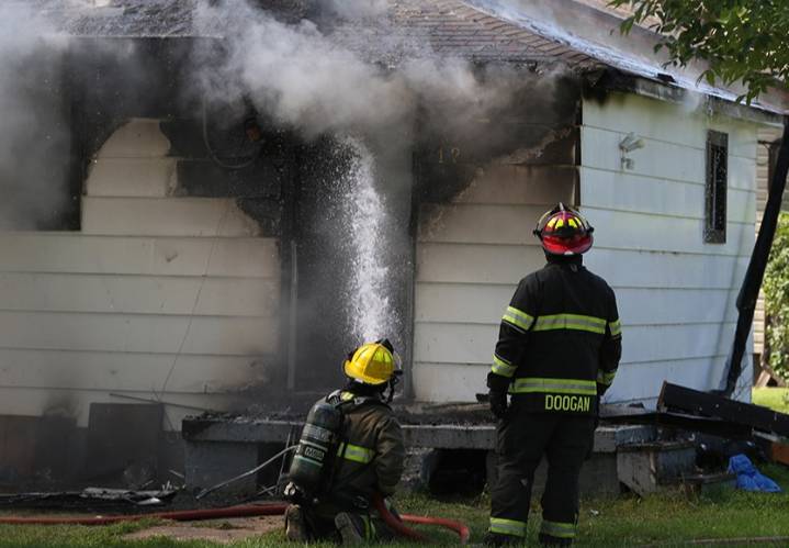 Fire destroys Canora house on Evelee Avenue