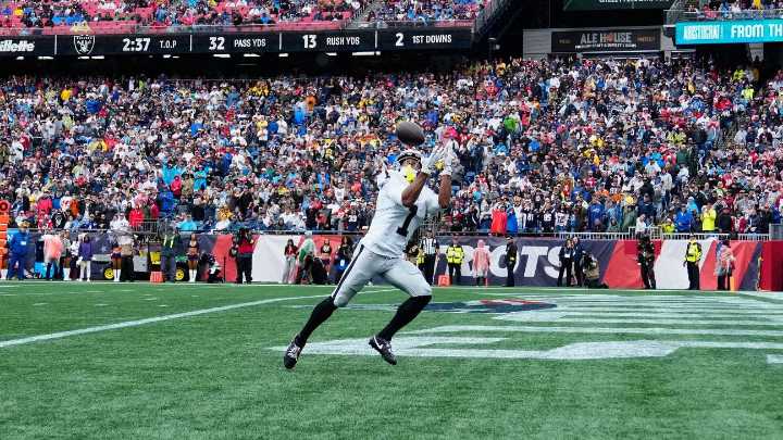 Raiders-Patriots NFL Week 1: Geno Smith, Drake Maye trade TDs