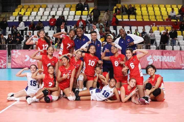 Venezuela se coronó campeona en el Sudamericano Sub 17 de Voleibol