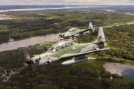 Cazas interceptaron narcoavioneta cargada de marihuana que invadió Brasil desde Venezuela