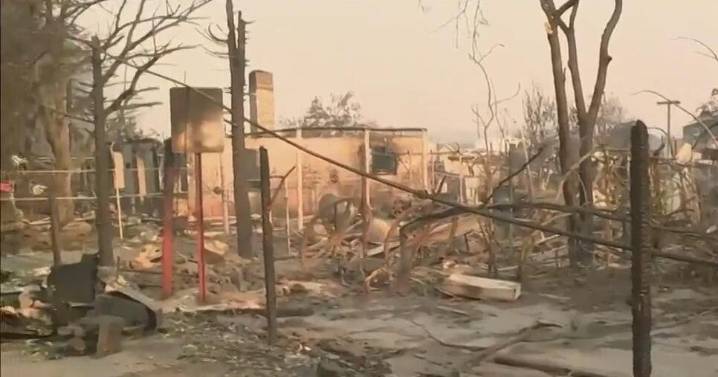 Fire tears through California Gold Rush town of Chinese Camp, threatening homes and historic buildings