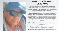 Se busca a Pedro García Ramos de 60 años