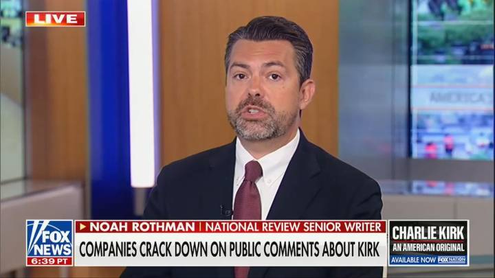 Fox News Guest Warns Conservatives About Punishing Kirk Assassination Celebrants