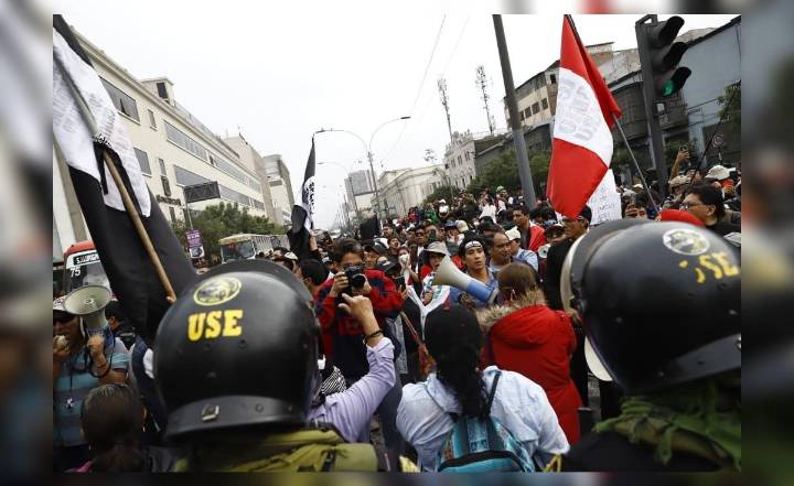 Marcha 'Generación Z' registró 85 casos de agresión y 11 personas heridas, según reporte de la CNDDHH