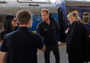 El príncipe Harry hizo una visita sorpresa a Ucrania