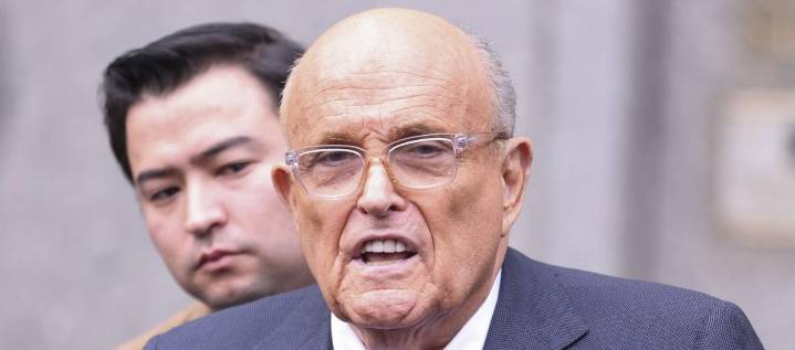 Rudy Giuliani, exalcalde de Nueva York, hospitalizado tras un accidente de tránsito