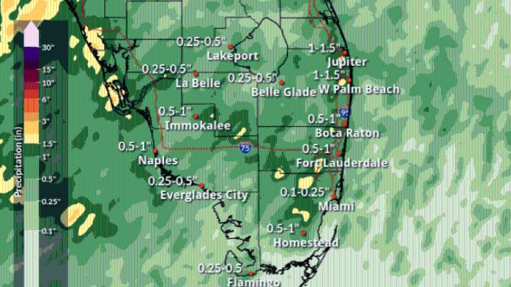 Miami weather today to bring rain, possible flooding