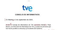 Críticas en redes sociales por los errores del comunicado del Consejo de RTVE sobre la entrevista de Sánchez