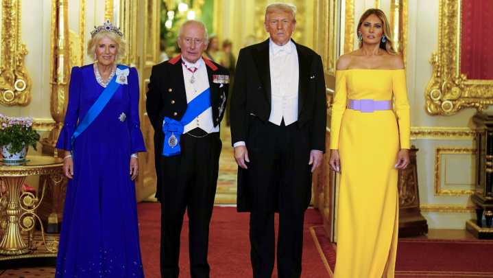 Donald & Melania Trump's UK Visit Was A Fashion Disaster For Everyone There