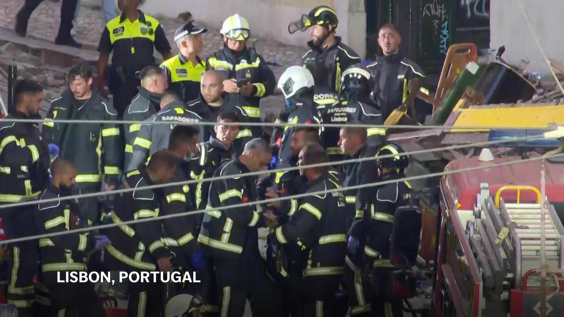 Famed streetcar in Lisbon derails and crashes, killing 15 people