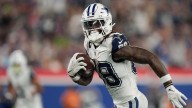 Cowboys’ Lamb leaves game against Bears after injuring ankle on run
