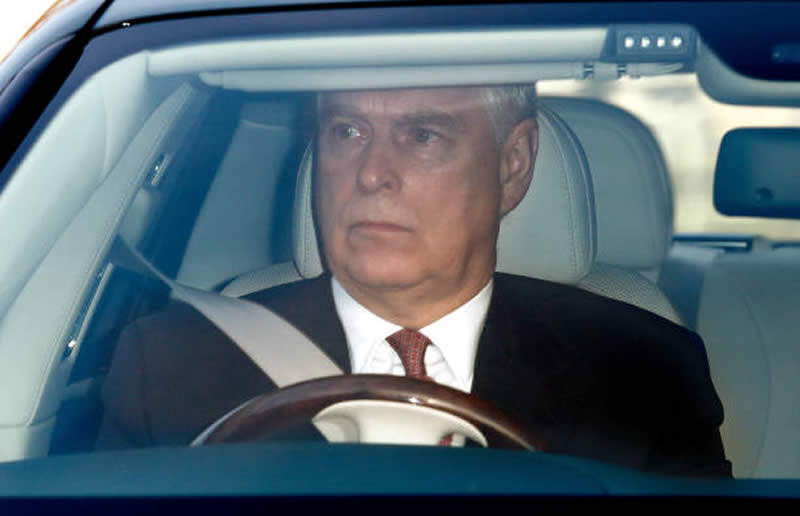 Prince Andrew Caught Out at Windsor While Royals Brace for Trump’s Arrival
