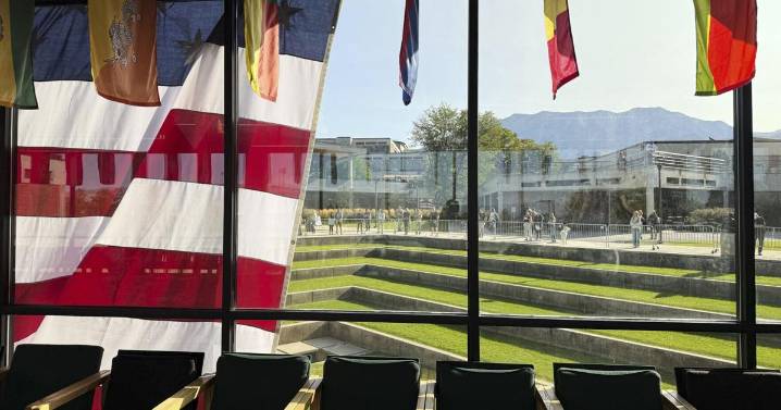 Students make a somber return to Utah campus where Charlie Kirk was assassinated