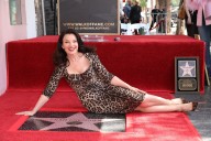 Fran Drescher receives Hollywood Walk of Fame star