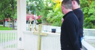 Organizers of vigil against white violence remind attendees to ‘pray for peace’