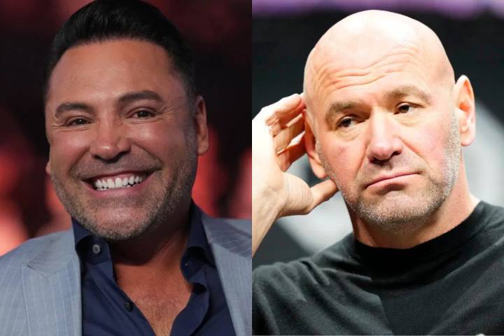 Oscar De La Hoya Tears Into Dana White After Canelo vs. Crawford Shakes Combat Sport World Oscar De La Hoya took a dig at Dana White after the UFC CEO's first co-promoted boxing PPV headlined by Canel