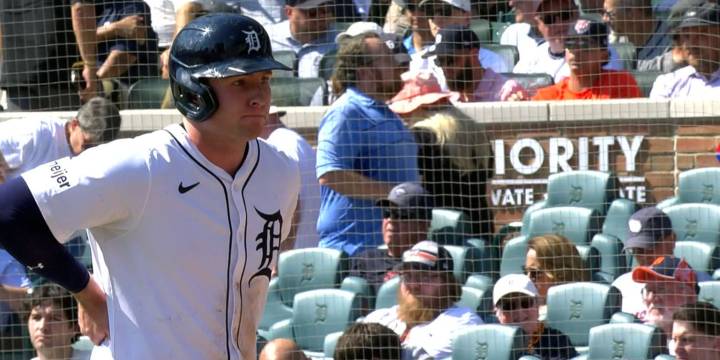 Colt Keith exits Tigers' game with low back tightness