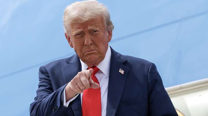 Trump & Elon Musk Set Their Feud Aside At Charlie Kirk's Memorial Service