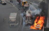 EXPLOSIÓN DE PIPA DEJA TRES MUERTOS Y 70 HERIDOS EN LA CDMX